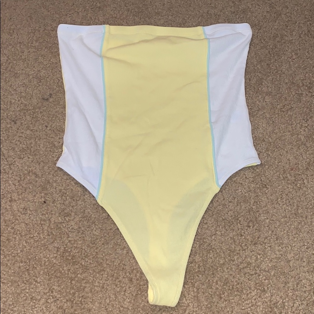 Strapless bodysuit